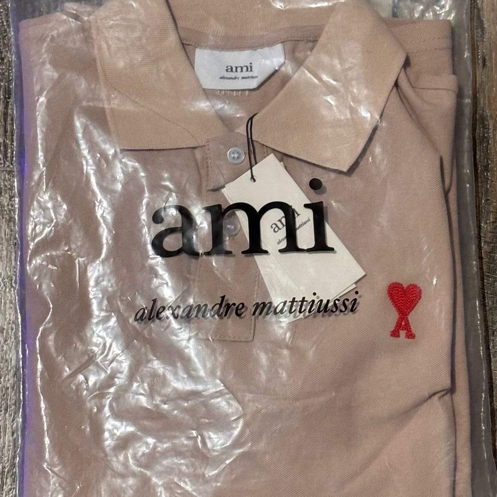 Ami Paris Ami de Cœur Polo Shirt